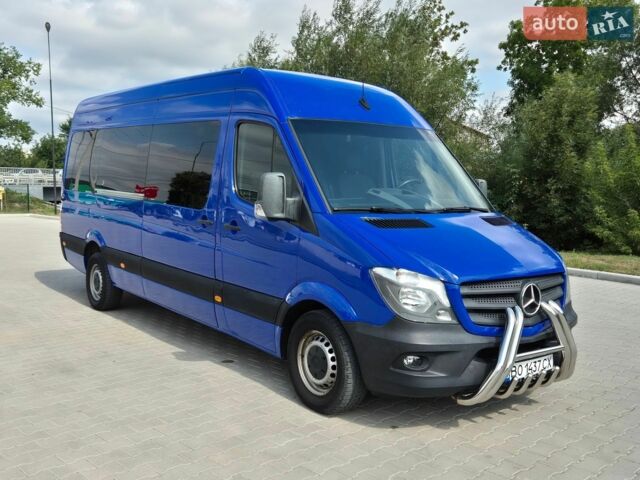 Синий Мерседес Sprinter, объемом двигателя 2.2 л и пробегом 358 тыс. км за 24999 $, фото 9 на Automoto.ua