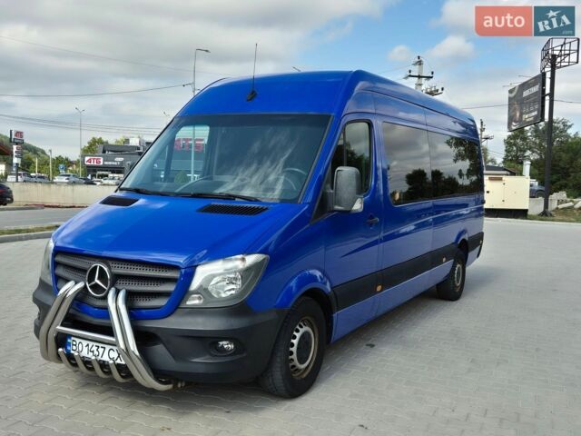Синий Мерседес Sprinter, объемом двигателя 2.2 л и пробегом 358 тыс. км за 24999 $, фото 8 на Automoto.ua