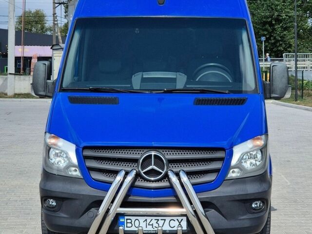 Синий Мерседес Sprinter, объемом двигателя 2.2 л и пробегом 358 тыс. км за 24999 $, фото 2 на Automoto.ua