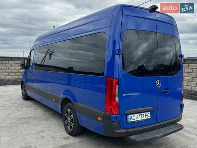 Синий Мерседес Sprinter, объемом двигателя 2.14 л и пробегом 287 тыс. км за 36000 $, фото 6 на Automoto.ua