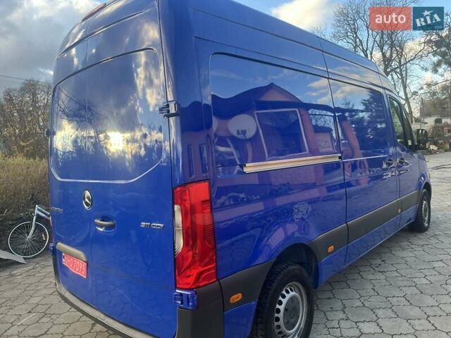 Синий Мерседес Sprinter, объемом двигателя 2.2 л и пробегом 161 тыс. км за 22800 $, фото 31 на Automoto.ua