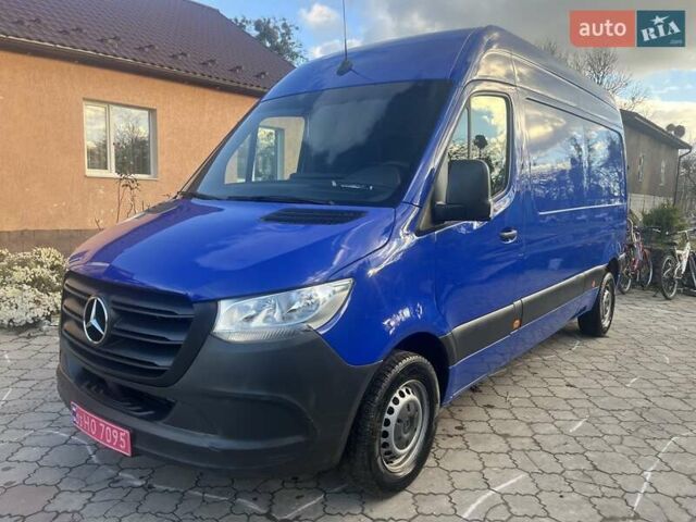 Синий Мерседес Sprinter, объемом двигателя 2.2 л и пробегом 161 тыс. км за 22800 $, фото 32 на Automoto.ua