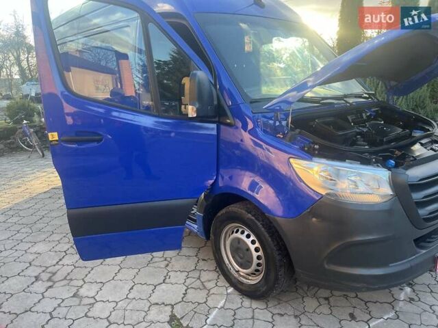 Синий Мерседес Sprinter, объемом двигателя 2.2 л и пробегом 161 тыс. км за 22800 $, фото 10 на Automoto.ua