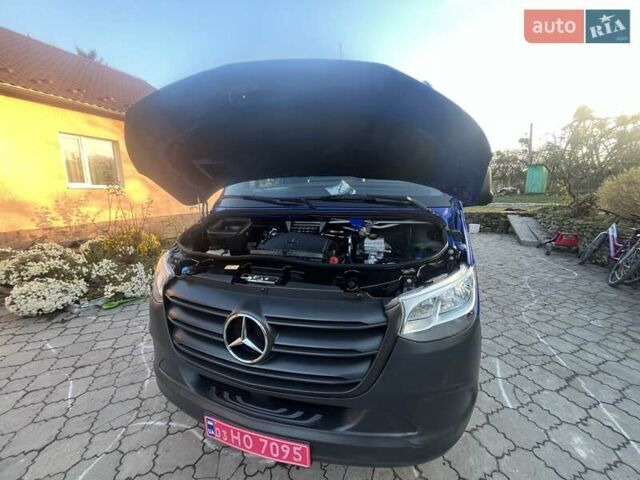 Синий Мерседес Sprinter, объемом двигателя 2.2 л и пробегом 161 тыс. км за 22800 $, фото 2 на Automoto.ua