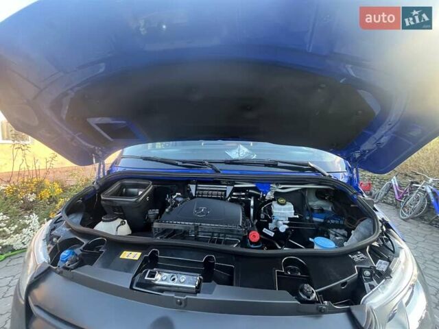 Синий Мерседес Sprinter, объемом двигателя 2.2 л и пробегом 161 тыс. км за 22800 $, фото 3 на Automoto.ua