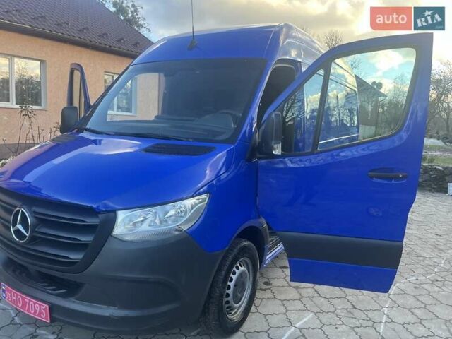 Синий Мерседес Sprinter, объемом двигателя 2.2 л и пробегом 161 тыс. км за 22800 $, фото 18 на Automoto.ua