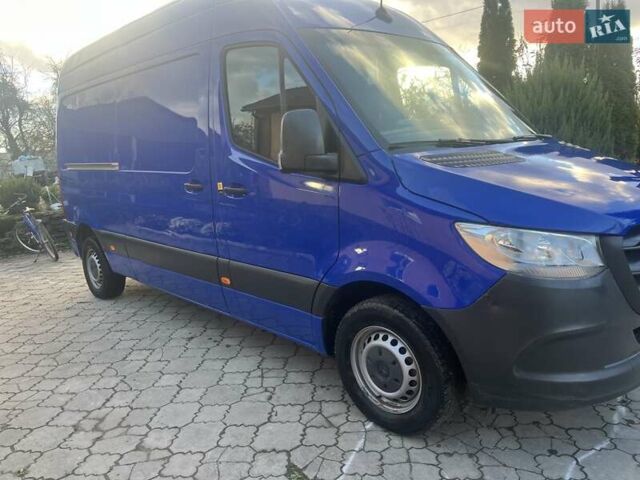 Синий Мерседес Sprinter, объемом двигателя 2.2 л и пробегом 161 тыс. км за 22800 $, фото 30 на Automoto.ua