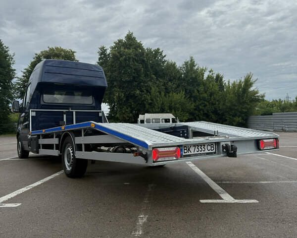 Синий Мерседес Sprinter, объемом двигателя 2.2 л и пробегом 495 тыс. км за 14700 $, фото 15 на Automoto.ua