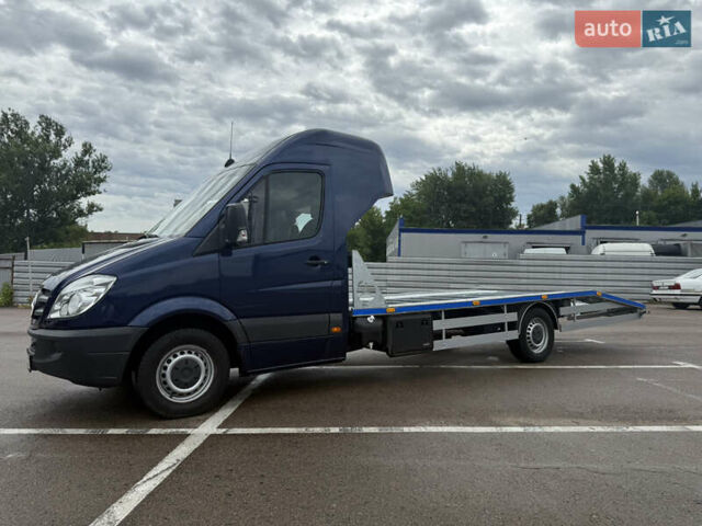 Синий Мерседес Sprinter, объемом двигателя 2.2 л и пробегом 495 тыс. км за 14700 $, фото 7 на Automoto.ua