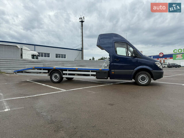 Синий Мерседес Sprinter, объемом двигателя 2.2 л и пробегом 495 тыс. км за 14700 $, фото 6 на Automoto.ua