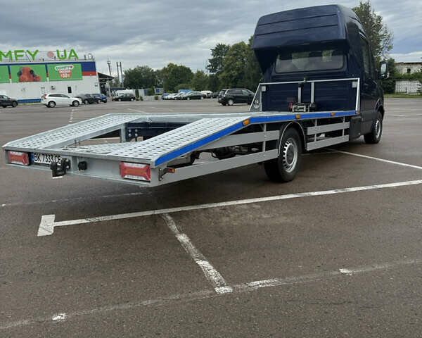 Синий Мерседес Sprinter, объемом двигателя 2.2 л и пробегом 495 тыс. км за 14700 $, фото 10 на Automoto.ua