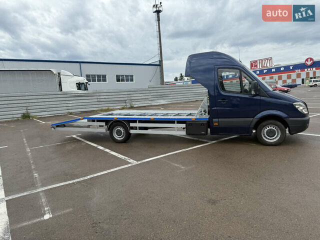 Синий Мерседес Sprinter, объемом двигателя 2.2 л и пробегом 495 тыс. км за 14700 $, фото 9 на Automoto.ua