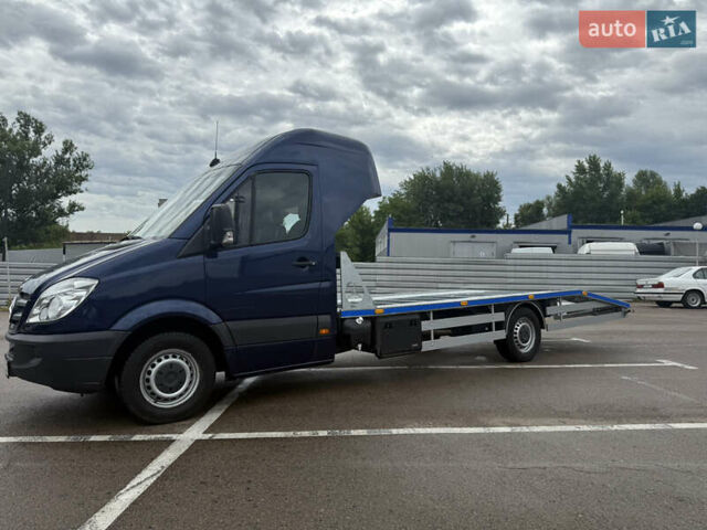 Синий Мерседес Sprinter, объемом двигателя 2.2 л и пробегом 495 тыс. км за 13700 $, фото 8 на Automoto.ua