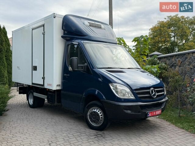 Синий Мерседес Sprinter, объемом двигателя 2.2 л и пробегом 272 тыс. км за 19200 $, фото 1 на Automoto.ua