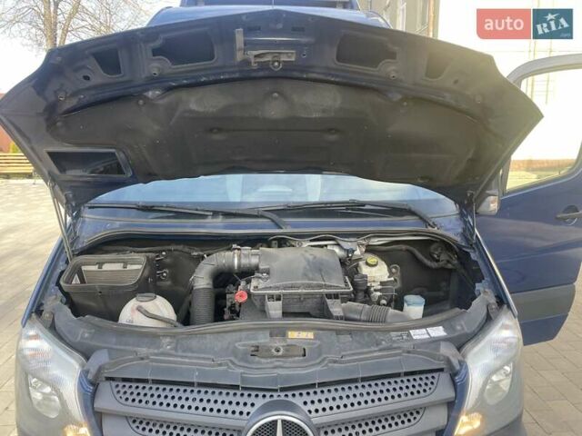 Синий Мерседес Sprinter, объемом двигателя 2.2 л и пробегом 424 тыс. км за 18950 $, фото 30 на Automoto.ua