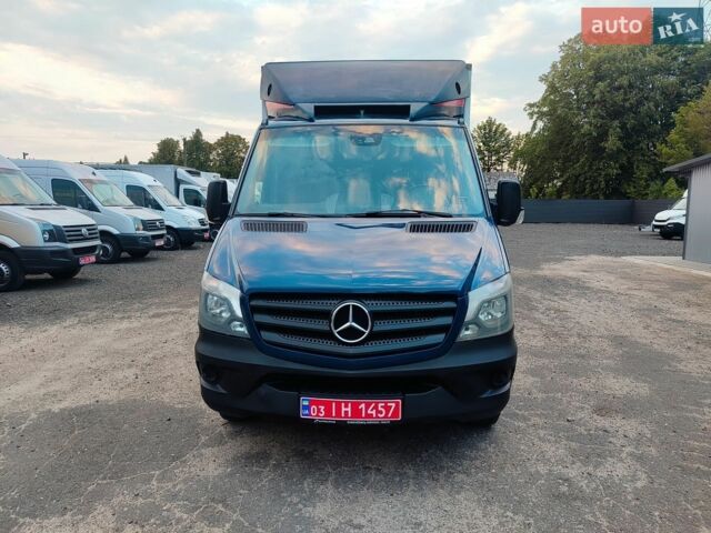 Синий Мерседес Sprinter, объемом двигателя 2.1 л и пробегом 277 тыс. км за 21900 $, фото 1 на Automoto.ua