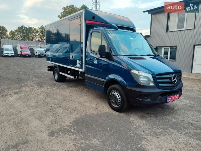 Синий Мерседес Sprinter, объемом двигателя 2.1 л и пробегом 277 тыс. км за 21900 $, фото 2 на Automoto.ua