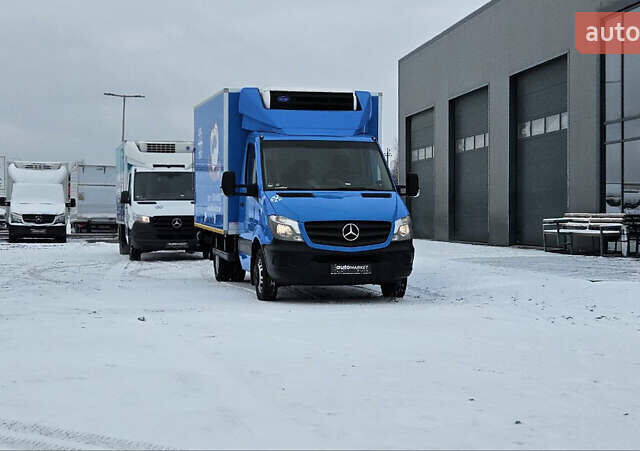 Синий Мерседес Sprinter, объемом двигателя 3 л и пробегом 200 тыс. км за 34900 $, фото 13 на Automoto.ua