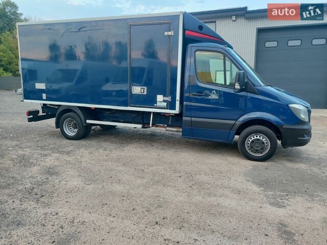 Синий Мерседес Sprinter, объемом двигателя 2.1 л и пробегом 277 тыс. км за 21900 $, фото 3 на Automoto.ua