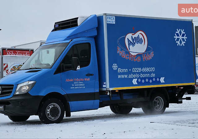 Синий Мерседес Sprinter, объемом двигателя 3 л и пробегом 200 тыс. км за 34900 $, фото 18 на Automoto.ua