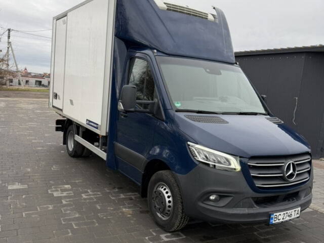 Синій Мерседес Sprinter, об'ємом двигуна 2.99 л та пробігом 173 тис. км за 49500 $, фото 7 на Automoto.ua