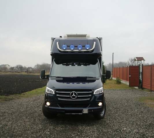 Синий Мерседес Sprinter, объемом двигателя 2.1 л и пробегом 419 тыс. км за 32500 $, фото 15 на Automoto.ua