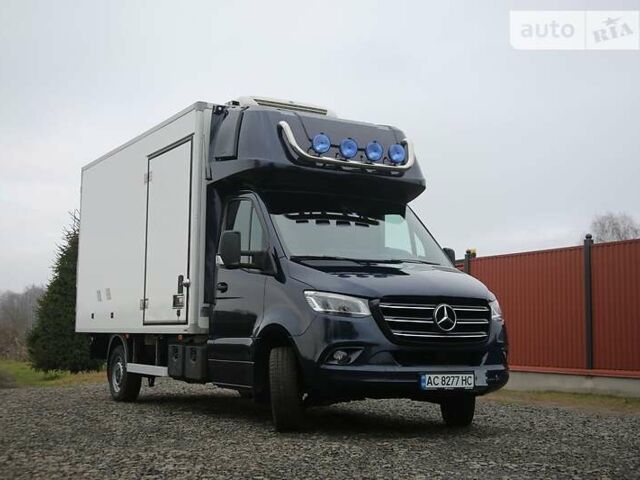 Синий Мерседес Sprinter, объемом двигателя 2.1 л и пробегом 419 тыс. км за 32500 $, фото 34 на Automoto.ua