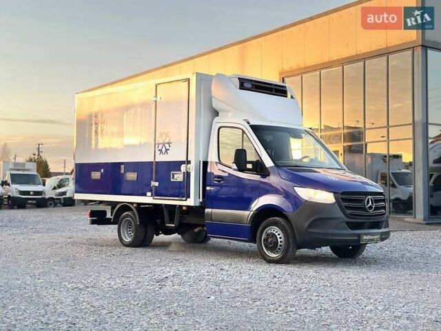 Синий Мерседес Sprinter, объемом двигателя 2.2 л и пробегом 150 тыс. км за 34800 $, фото 5 на Automoto.ua