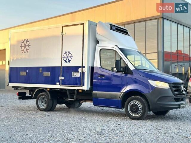 Синий Мерседес Sprinter, объемом двигателя 2.2 л и пробегом 150 тыс. км за 34800 $, фото 3 на Automoto.ua