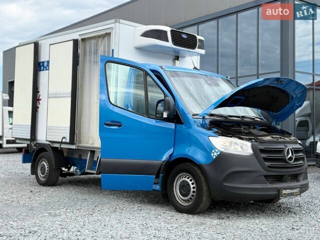 Синий Мерседес Sprinter, объемом двигателя 2.2 л и пробегом 168 тыс. км за 26900 $, фото 27 на Automoto.ua