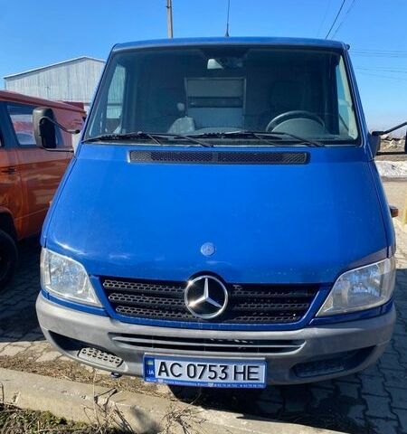 Синій Мерседес Sprinter, об'ємом двигуна 2.69 л та пробігом 344 тис. км за 14500 $, фото 3 на Automoto.ua