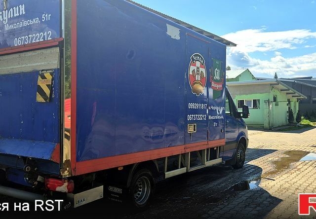 Синий Мерседес Sprinter, объемом двигателя 3 л и пробегом 255 тыс. км за 20400 $, фото 2 на Automoto.ua