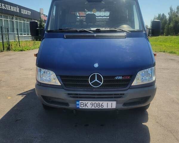 Синій Мерседес Sprinter, об'ємом двигуна 2.7 л та пробігом 264 тис. км за 27500 $, фото 7 на Automoto.ua