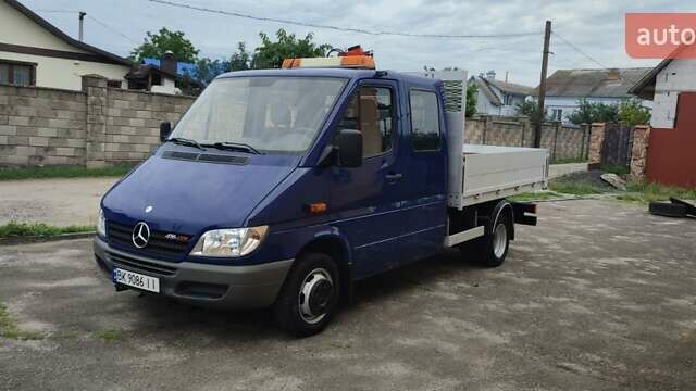 Синий Мерседес Sprinter, объемом двигателя 2.7 л и пробегом 264 тыс. км за 27600 $, фото 9 на Automoto.ua