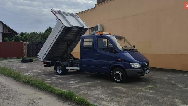 Синій Мерседес Sprinter, об'ємом двигуна 2.7 л та пробігом 265 тис. км за 27800 $, фото 15 на Automoto.ua