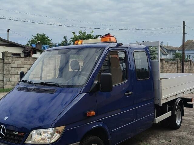 Синій Мерседес Sprinter, об'ємом двигуна 2.7 л та пробігом 264 тис. км за 25700 $, фото 54 на Automoto.ua