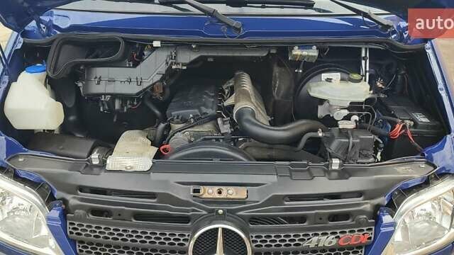 Синій Мерседес Sprinter, об'ємом двигуна 2.7 л та пробігом 264 тис. км за 27700 $, фото 56 на Automoto.ua