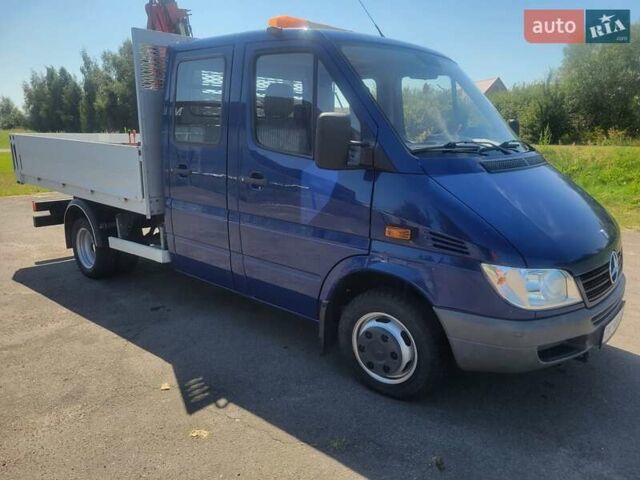 Синій Мерседес Sprinter, об'ємом двигуна 2.7 л та пробігом 264 тис. км за 27500 $, фото 9 на Automoto.ua