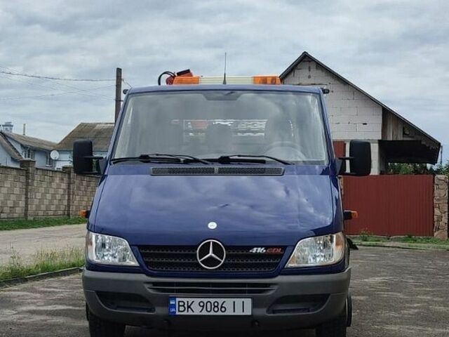Синій Мерседес Sprinter, об'ємом двигуна 2.7 л та пробігом 264 тис. км за 25800 $, фото 2 на Automoto.ua