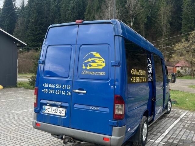 Синій Мерседес Sprinter, об'ємом двигуна 2.69 л та пробігом 810 тис. км за 11000 $, фото 7 на Automoto.ua