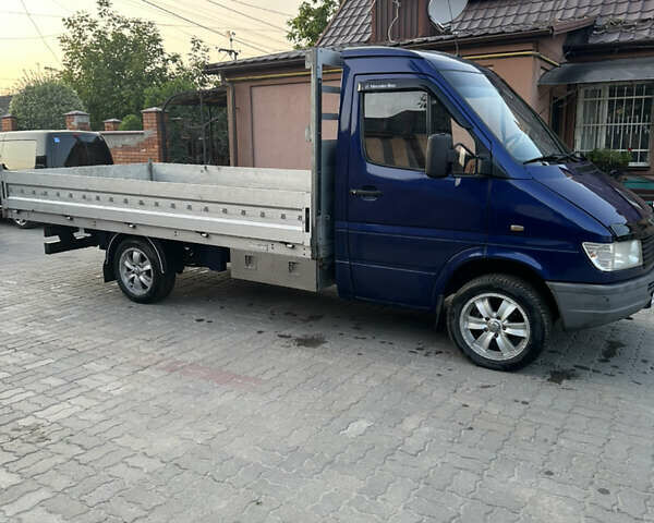 Синий Мерседес Sprinter, объемом двигателя 2.85 л и пробегом 1000 тыс. км за 10000 $, фото 4 на Automoto.ua