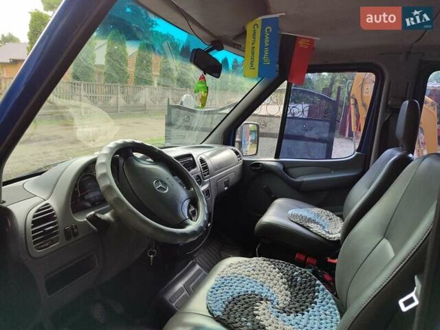 Синий Мерседес Sprinter, объемом двигателя 2.15 л и пробегом 2 тыс. км за 12000 $, фото 10 на Automoto.ua