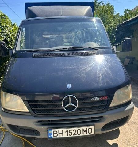 Синий Мерседес Sprinter, объемом двигателя 2.69 л и пробегом 369 тыс. км за 14900 $, фото 1 на Automoto.ua