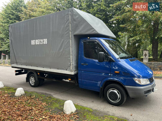 Синий Мерседес Sprinter, объемом двигателя 2.15 л и пробегом 400 тыс. км за 16300 $, фото 6 на Automoto.ua