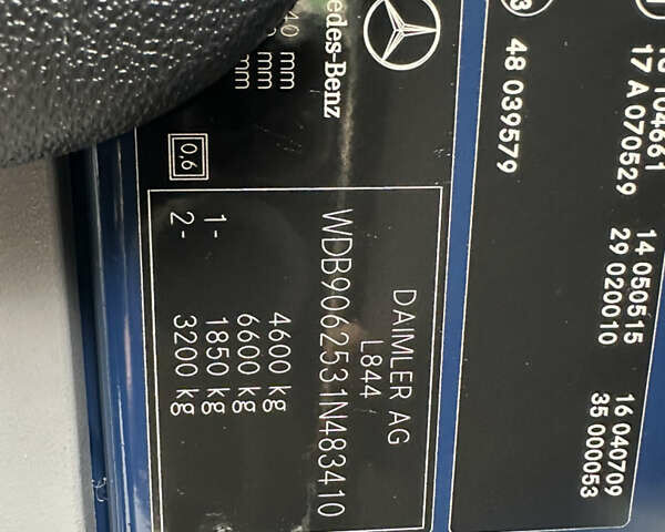 Синій Мерседес Sprinter, об'ємом двигуна 2.2 л та пробігом 196 тис. км за 20800 $, фото 26 на Automoto.ua