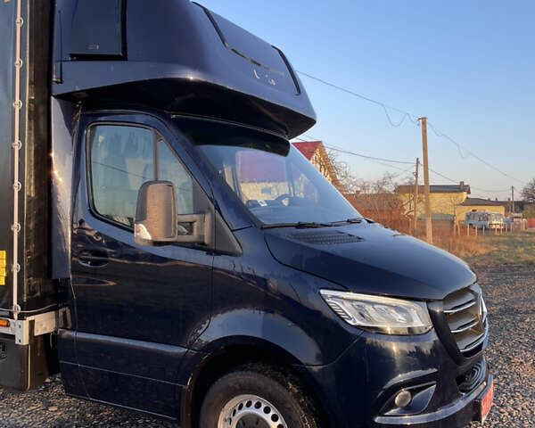 Синий Мерседес Sprinter, объемом двигателя 3 л и пробегом 181 тыс. км за 31500 $, фото 5 на Automoto.ua