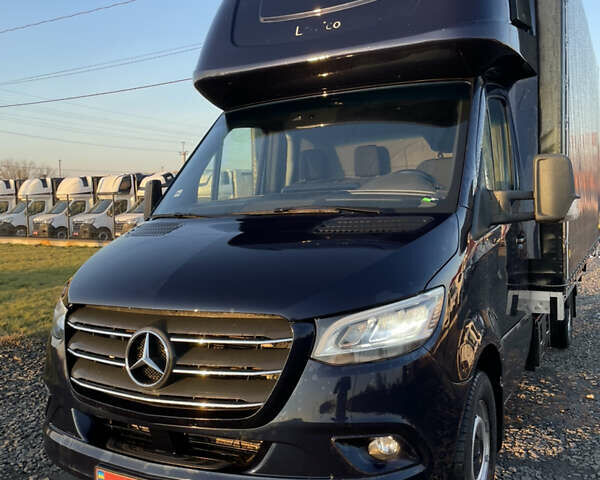Синий Мерседес Sprinter, объемом двигателя 3 л и пробегом 181 тыс. км за 31500 $, фото 1 на Automoto.ua