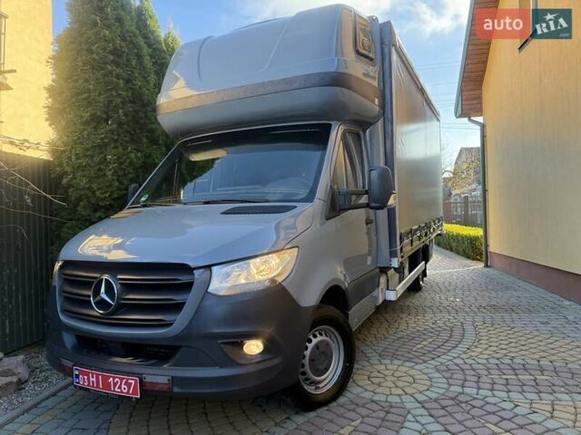 Синий Мерседес Sprinter, объемом двигателя 2.2 л и пробегом 274 тыс. км за 21950 $, фото 4 на Automoto.ua