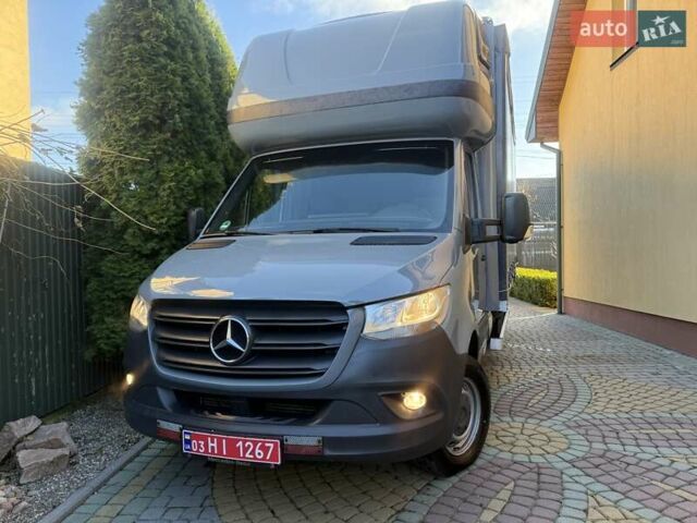 Синий Мерседес Sprinter, объемом двигателя 2.2 л и пробегом 274 тыс. км за 21950 $, фото 3 на Automoto.ua