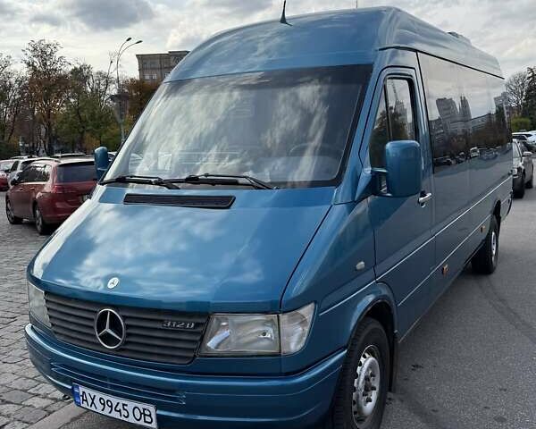 Мерседес Sprinter 1998 в Харькове на Automoto.ua Синий Мерседес Sprinter, объемом двигателя 2.87 л и пробегом 500 тыс. км за 9600 $, фото 2 на Automoto.ua